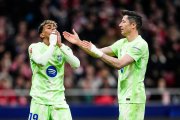 Lamine Yamal (i) y Robert Lewandowski son las principales cartas en el ataque culé.