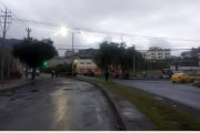 En este sector de la avenida Napo, en La Villaflora, sur de Quito, ocurrió el suceso.