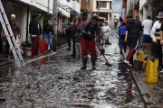 Intensas lluvias afectaron las viviendas de los vecinos de Turubamba Bajo, sur de Quito en las Calles Moromoro.
