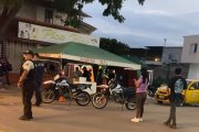 La zona comercial del barrio Jocay fue escenario del ataque armado contra la fémina
