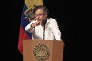 Gustavo Petro criticó duramente el proceso de elecciones de Ecuador