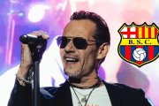 Centenario de Barcelona SC: Marc Anthony podría ser el artista estelar en Guayaquil.