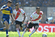 El Superclásico de Argentina se juega en el Más Monumental. River recibe a Boca.