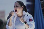 Luisa González se mantiene firme en su rechazo al resultado electoral en Ecuador.