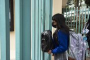 Los alumnos del plantel educativo deben asistir a clases con mascarilla de manera obligatoria.