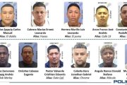 Los once cabecillas de los grupos terroristas Chone Killers y Latin Kings requeridos por la justicia.