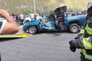 En Ambato, las vías también se tiñeron de sangre: una religiosa y una voluntaria de la Fundación Santa María de los Rosales murieron en un accidente.