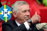 Carlo Ancelotti llegó a un gran acuerdo económico para dirigir a Brasil.