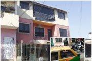 En esta vivienda de tres plantas se produjo el hecho violento.