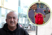 José Delgado perdió su mochila cuando estaba trabajando en el centro de Guayaquil