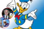 Con su característico temperamento, el Pato Donald ha marcado la historia de los dibujos animados.