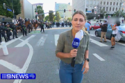 Lauren Tomasi, periodista australiana afectada durante protesta en EE. UU.