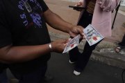 Llovió 'billetes' la mañana de este 13 de junio, en Durán.
