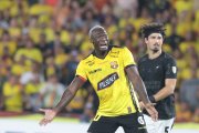 Felipe Caicedo, delantero que no ha podido despuntar en Barcelona SC.