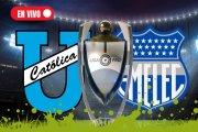 Universidad Católica recibe a Emelec por su partido postergado de la fecha 16 del campeonato ecuatoriano de fútbol.