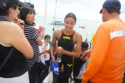 Danna Martínez dominó 10 km aguas abiertas de la competencia internacional disputada en Salinas