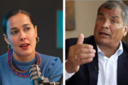 Cruce de palabras entre Alondra Santiago y Rafael Correa.