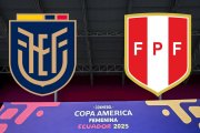 Ecuador y Perú se enfrentan por la segunda fecha del grupo A.