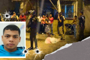 El joven tenía tres balazos en la espalda, uno en el hombro y otro en la cabeza.