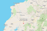 El epicentro se localizó en Santo Domingo de los Tsáchilas.