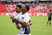 De la Cruz dio el pase y Bryan Ramírez puso el empate 1-1 de Liga de Quito ante el Manta.