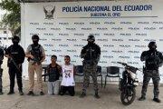 Los dos sospechosos fueron capturados por la Policía.