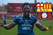 Roberto La Tuka Ordóñez jugador de Cuenca Juniors que recibe a Barcelona SC por Copa Ecuador