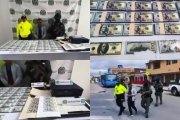 La operación en Ipiales evitó que más de 750 mil dólares falsos circularan en Ecuador.