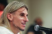 Sebastián Beccacece, en rueda de prensa este 7 de septiembre.