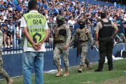 Policía Nacional, Militares y guardias privados estuvieron en el Clásico del Astillero.