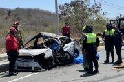 Dos hombres perdieron la vida en un trágico accidente en el barrio San Carlos, de Manta.