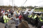 Las manifestaciones persisten en el décimo día del paro nacional en Ecuador.