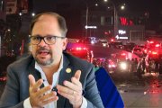 John Reimberg, ministro del Interior, se pronunció sobre el atentado con carro bomba en Guayaquil.