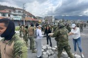 Militares y habitantes de Imbabura colaboraron para retomar el control en las vías.