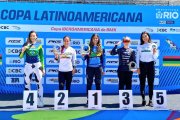 Doménica Azuero fue segunda en a categoría absoluta del Iberoamericano.