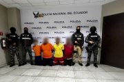 Los sospechosos fueron detenidos en Guayas, pero serían responsables de delitos en Los Ríos.