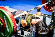 Maylin Lascano demostró su potencial en el Mundial de para powerlifting al ganar la medalla de oro con récord incluido