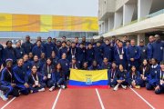Parte de la delegación de 46 deportistas que cosechó en Perú 8 medallas de oro, 3 de plata y dos de bronce. Además de récords y clasificación mundialista.
