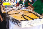 ´La natilla´ un dulce tradicional de la zona rural de Santa Elena se repartió en la comuna Palmar