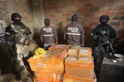 La Policía decomisó 500 kilos de sustancias ilícitas en Manta