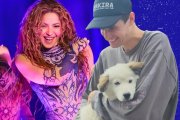 Integrante del equipo de Shakira adoptó un perrito en Ecuador y lo llamó Quito.