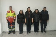 Los sospechosos fueron llevados a una Unidad de Flagrancia, en Quito.