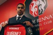 Elías Legendre Quiñónez firmó contrato profesional con el Rennes hasta 2029.