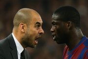 Pep Guardiola y Yaya Touré tuvieron varios encontrones en el FC Barcelona.