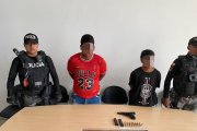 Dos sospechosos fueron capturados en el cantón Durán. Se sospecha que pretendían ejecutar un ataque armado.