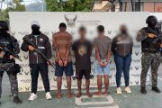Tres presuntos implicados en el doble asesinato de Esmeraldas fueron capturados por la Policía Nacional; dos de ellos son menores de edad.