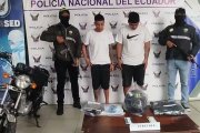 Los dos detenidos por el crimen ocurrido en el suburbio de Guayaquil.
