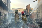 Un incendio consumió una vivienda en el sur de Guayaquil.