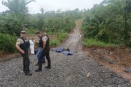 Dos cadáveres fueron hallados en el sector La Restrepo, en el cantón El Carmen, norte de Manabí