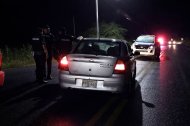 El crimen del policía Julián Aveiga se registró en la vía San Vicente - Chone.